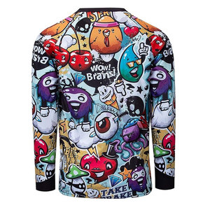 Custom Motocross Racing <b>Jersey</b> Breathable Mesh Quick Dry Polyester Nylon <b>Long</b> <b>Sleeve</b> Downhill <b>Cycling</b> <b>Jersey</b> for Unisex Adults - Product Image 6