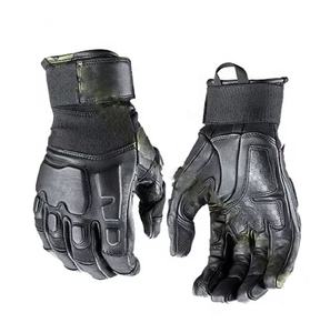 Recon Guantes tácticos Moto Seguridad Cuero Resistente al calor Montar al aire libre Guantes - Product Image 3