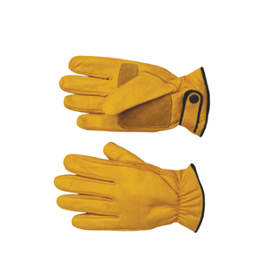 EN420 Certified Leather Driver Safety Gloves Elastic Wristlet Durable Abrasion Resistant <b>Fire</b> Proof Anti-Impact Level 1 Water - Product Image 6