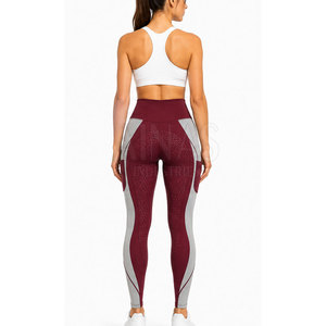 Leggings d'équitation professionnels pour femmes, extensibles, respirants, en tissu Spandex léger, avec grip flexible pour la pratique de l'équitation - Product Image 4