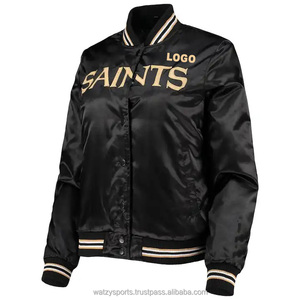 Premium Quality <b>Men's</b> <b>Jacket</b> Raiders Unisex Windbreaker Bomber <b>Jacket</b> Custom 100% Polyester Satin Bomber <b>Jackets</b> - Product Image 2
