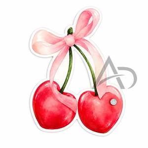Bandeja de Pestañas Acrílica Rosa Cereza con Lazo, Estética Sostenible, Bandeja de Pestañas con Logotipo Personalizado, Impresión OEM, Linda Bandeja de Pestañas con Diseño de Cereza - Product Image 1