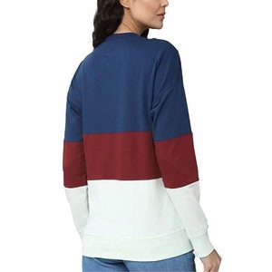 Nuevas sudaderas de algodón polar personalizadas al por mayor para mujer, de secado rápido, transpirables, con estampado de leopardo y hombros caídos. - Product Image 6