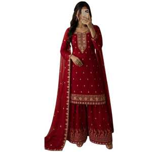 Robes Punjabi pour occasions spéciales, vêtements traditionnels, tenues élégantes, nouveaux vêtements indiens et pakistanais disponibles en différentes couleurs - Product Image 1