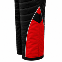Combinaison de protection unisexe pour agents canin K9 avec panneaux rouges, vêtements de travail résistants à l'abrasion pour l'entraînement des chiens, uniforme de sécurité pour hommes
