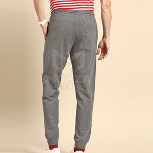 Service OEM, vente en gros, pantalons de jogging décontractés pour hommes, 100% coton, séchage rapide, respirant, fermeture à cordon, meilleur prix, taille adulte - Product Image 3