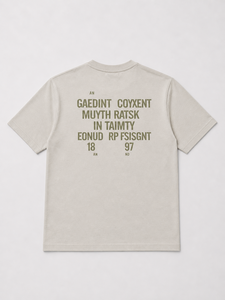 Camiseta Casual Premium de Algodón Tejido de 290 GSM, Gruesa, Transpirable, Antiarrugas, con Estampado Personalizado Delantero y Trasero - Product Image 2