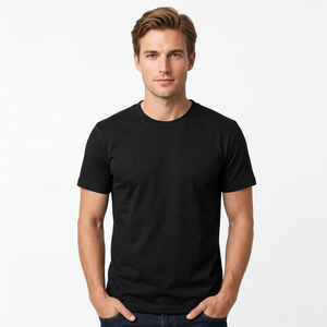 เสื้อยืดคอตตอนวินเทจทรงเข้ารูป คอกลม แขนสั้น พิมพ์ลายนูน สำหรับขายส่ง - Product Image 3
