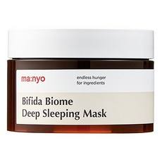 Maschera Viso Notte Idratante Profonda For Manyo Factory Discount 100ml con Crema Idratante Bifida Biome e Peptidi - Product Image 1