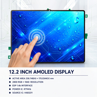 Modul Layar AMOLED Premium Original Grade AAA 12.2 Inci 2.8K 2800x1840 Antarmuka EDP 1.4b untuk Laptop Tablet