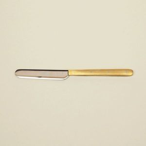 <b>High</b> Quality Solid Brass Butter Knife Elegant Spreader for Butter Cheese Jam Bread Handmade Durable <b>Kitchen</b> Dining <b>Table</b> Tool - Product Image 1