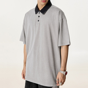 T-shirt unisexe décontracté classique vintage surdimensionné style streetwear 100% coton 285g respirant et écologique - Product Image 2