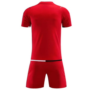Maillot de football personnalisé en maille 100 % polyester, coupe-vent bleu, haute qualité, vente directe usine - Product Image 3