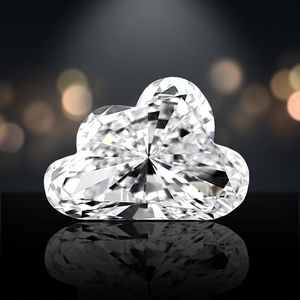 Diamant de laboratoire Premium Antique Cloud Cut, couleur D-F, excellente finition, clarté CVD VVS-VS, pour la fabrication de bijoux pour femmes et sur mesure - Product Image 1