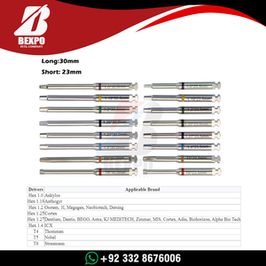 Implant Prosthetic Kit Torque Wrench Screwdriver Fixture <b>Screw</b> Removal <b>Drivers</b> High-Quality Dental Composite Instrument Kit - Product Image 3