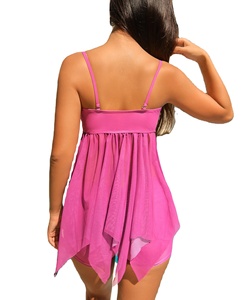 ชุดว่ายน้ำชายหาดเอวสูงลายทาง 2 ชิ้นชุดว่ายน้ำสำหรับหญิงตั้งครรภ์ - Product Image 4