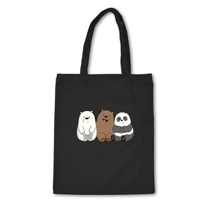Customized logo Eco Friendly Reversible Cotton Tote <b>Bag</b> Kids Canvas <b>Bag</b> Cartoon Pattern Open Natural Cotton Promotional <b>Bags</b> - Product Image 1