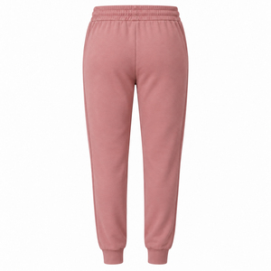 Trendy <b>Womens</b> Pink Jogger Pants High Waist Drawstring Sweatpants Relaxed Fit Casual Lounge Wear Elastic Cuff Fashion <b>Trousers</b> - Product Image 4