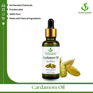 Green Elaichi Oil for Bulk Commercial Supply to Fragrance Cosmetic Personal Care Soap Candle and Aroma Product Manufacturers - Product Image 1