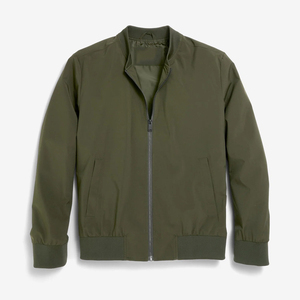 Veste bomber pour homme, prix d'usine, logo personnalisé imprimé, imperméable, pour l'hiver et les activités de plein air, faible quantité minimum de commande. - Product Image 3