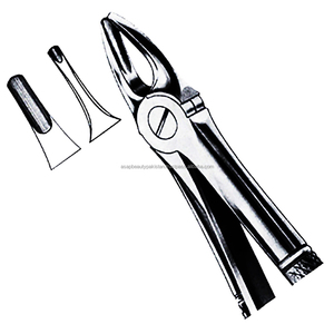 ASAP Instrumentos Quirúrgicos Dentales Reutilizables de Acero Inoxidable, Extractor Manual de Dientes, Alicates con Certificación CE Clase II y Empuñadura Moleteada para - Product Image 5