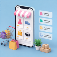 WISE HUSTLERS Aplikasi Seluler E-Commerce Keuangan Bisnis Cerdas Profesional untuk Perusahaan, Stok Multi-bahasa MAC/Linux