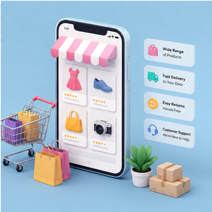 Solución Inteligente de Comercio Electrónico, Control de Inventario, Descubrimiento de Productos, Gestión de Clientes, Análisis, Android, iOS, Internet - Product Image 3