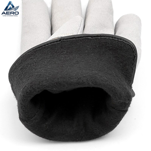 Guantes de Trabajo de Cuero Industriales 2026 de Alta Visibilidad con Detalles Reflectantes y Tejido Transpirable Mejorado - Product Image 4
