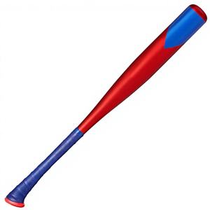 WARPRO INDUSTRY SS-BB-06 Batte de baseball blanche 28 po, barillet de 2,5 po, côtelée, durable, monobloc, usage occasionnel, 0,3-0,5 kg - Product Image 1