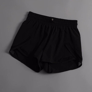 Shorts de sport pour femmes Wearpex, en polyester micro-extensible écologique, taille mi-haute, coupe régulière, séchage rapide, respirant, pour yoga et cyclisme - Product Image 4