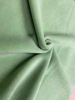 Tissu en Spandex Vert Menthe 100% Polyester Poids Moyen Tricoté Uni Couleur Unie Textile