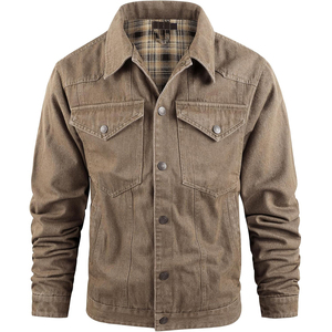 Chaqueta Vaquera de Invierno para Hombre, Diseño Moderno 2026, Alta Calidad, con Logotipo Frontal, Hecha a Medida, Precio al por Mayor - Product Image 4