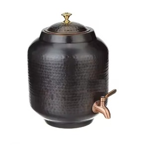 Stylish <b>Copper</b> Water Dispenser Multipurpose Water Storage Container with Tap Suitable for Kitchen Dining <b>Table</b> and Event Hosting - Product Image 2
