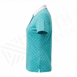 Camisetas Polo de Mujer de Alta Calidad Hechas de Algodón y Poliéster, Diseño de Logotipo y Color Personalizados, Camisetas Polo Modernas para Mujer - Product Image 3