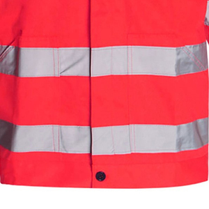 Camisas polo de manga larga con rayas reflectantes, uniformes de trabajo, ropa de trabajo de alta visibilidad hecha a medida para hombre - Product Image 4