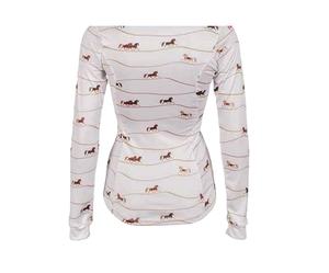 Camisetas de Manga Larga de Alta Calidad para Montar a Caballo, Ropa Interior para Competición Ecuestre, Camiseta Interior para Mujer - Product Image 4