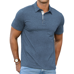 Chemises à col de haute qualité en coton, broderie personnalisée, polo de luxe imprimé, streetwear, mode décontractée, polos pour hommes - Product Image 6