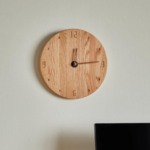 Reloj de Pared Decorativo en Oferta, Reloj de Pared Digital de Madera Natural Simple - Product Image 4