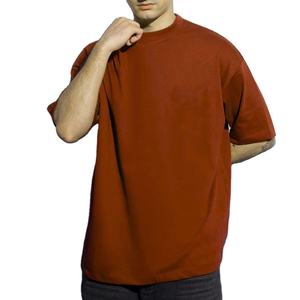 T-shirts pour hommes de qualité supérieure 100% coton Séchage rapide Manches courtes Service OEM Col rond Logo personnalisé T-shirt pour hommes personnalisé - Product Image 2