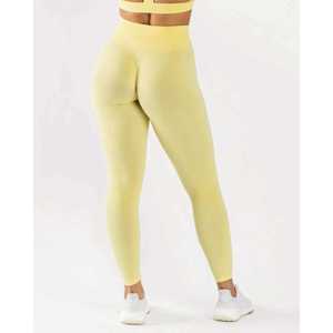 High Waisted Women's <b>Seamless</b> <b>Legging</b> Fitness Wear Workout Breathable Stylish Women <b>Legging</b> - Product Image 4