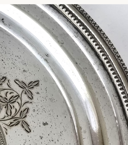 Silver Coated Stainless Steel Fruit Tray-Nordic & Minimalist Design for Hotel Wedding KTV Bar Use-<b>Candy</b> Dried Fruit Serving Tray - Product Image 3