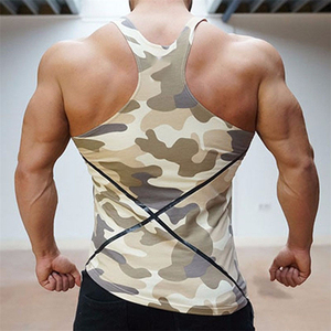Wholesale Custom logo <b>Men</b> tank Top Muscle Gym Fitness Athletic Running Compression tank Tops Stringer <b>Singlet</b> for <b>Men</b> tank Top - Product Image 3