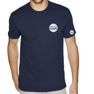 BELLA+CANVAS Bella Canvas T-shirt unisexe pour adultes, bleu marine, devant et dos, T-shirts unisexe en tissu triblend - Product Image 2