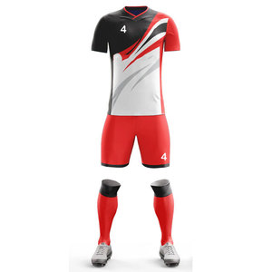 Uniformes Deportivos de Color Sólido de Último Diseño, Ropa de Fútbol de Secado Rápido, Uniformes de Entrenamiento para Toda Temporada, Uniforme de Fútbol - Product Image 2