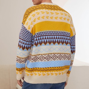 Knitwear Manufacturer Custom <b>Cable</b> Knit Quarter Zip Sweater Men Winter Wool Long Sleeve Pullover Supplier - Product Image 3