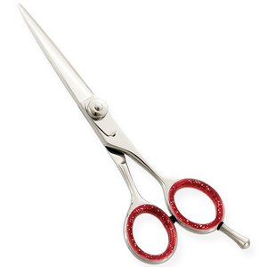 Luxury Titanium Coated Barber Scissors 5 1/2 Inch 6 Inch Hair Cutting <b>Shears</b> Razor Edge Precision Blades Smooth Performance - Product Image 2