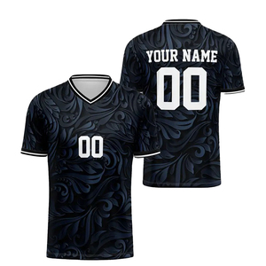 เสื้อฟุตบอลสีน้ำเงินดีไซน์ปี 2026 คุณภาพสูง ขายดี ผลิตจากโพลีเอสเตอร์ 100% แห้งเร็ว เป็นมิตรกับสิ่งแวดล้อม ไซส์ XL ใหญ่พิเศษ เหมาะสำหรับสโมสรและทีม - Product Image 5