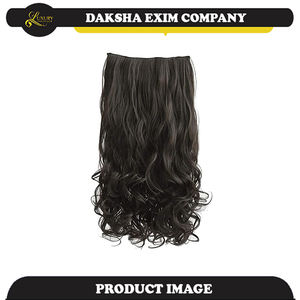 ผมต่อแบบเรสมี่อินเดียสไตล์คลื่นนุ่มสลวยผมคนระดับพรีเมี่ยม - Product Image 5