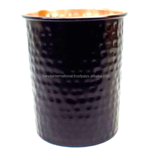 Vaso de cobre puro de nuevo diseño con acabado pulido para beber y uso en la cocina, vaso de cobre a prueba de fugas - Product Image 3