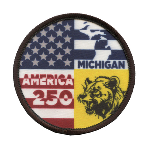 2026 Top Hot Sale Felt Printed Sublimation Patches for Hats & Clothing Custom Heart Design Adhesive Iron-On Tactical <b>Badges</b> - Product Image 5